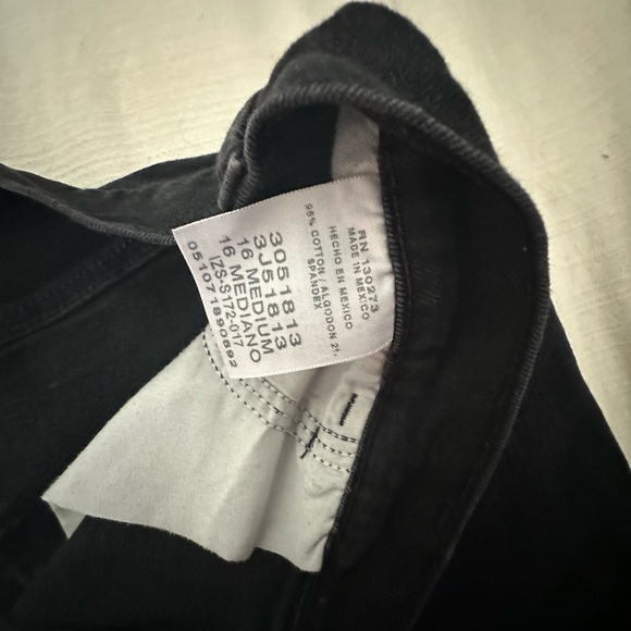 black denim midi skirt - Picture 6 of 6